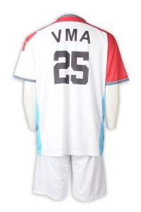 WTV178   Sample customized basketball sports suit online order color matching sports suit printed logo white+red V-neck    authentic basketball jerseys   tournament  jersey back view